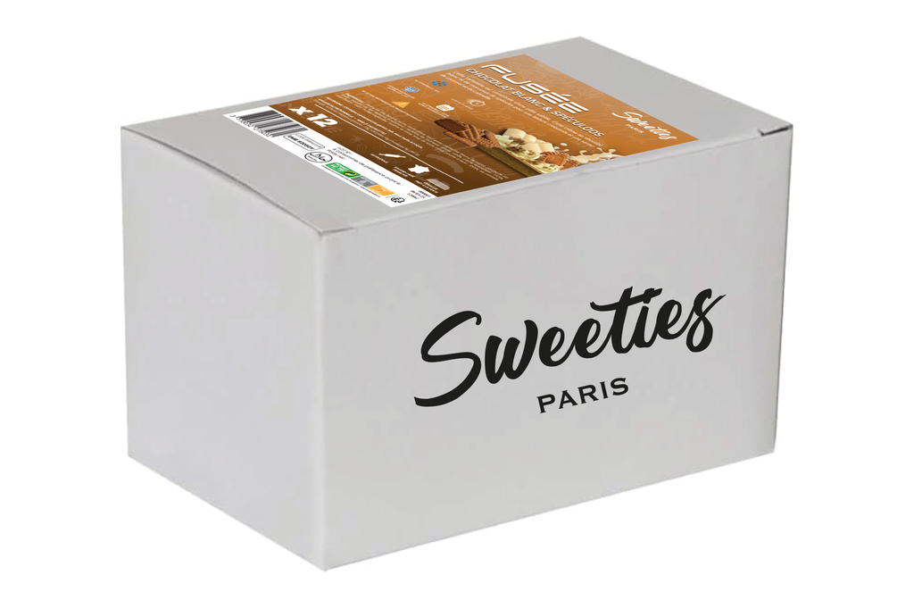 Colis - Fusée Chocolat blanc & Spéculoos